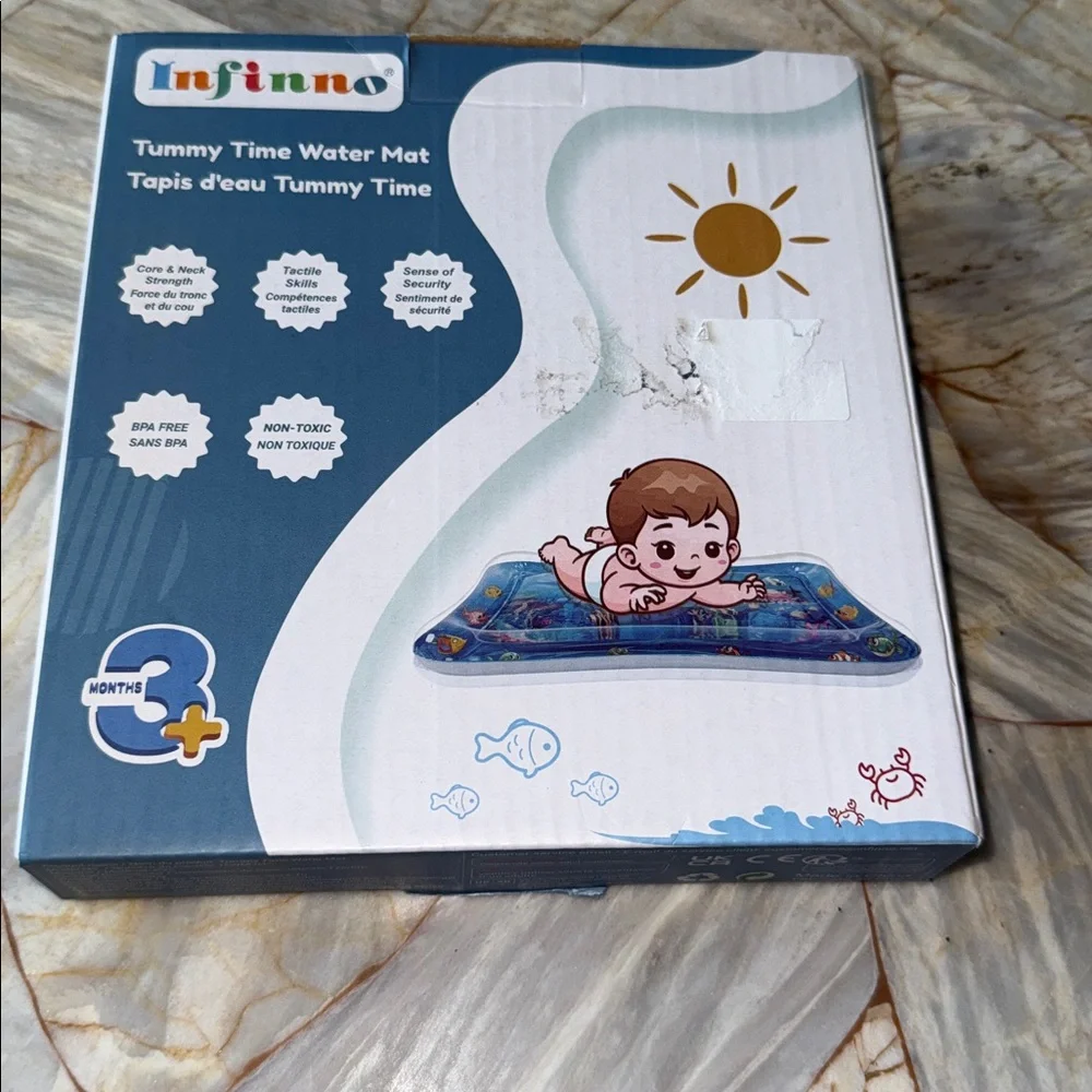 Inflatable Fish‎ Tank Toy by - Blue